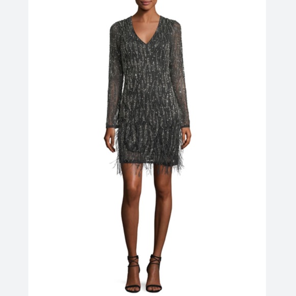 Parker Dresses & Skirts - Parker Black sequin Dress, 8